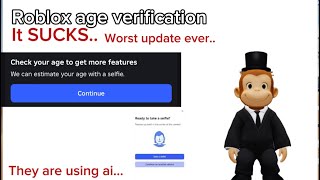 Roblox age verification it sucks  ( worst update ever) 