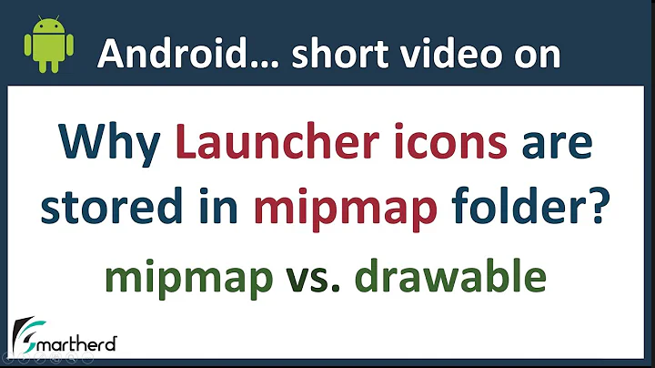 Android mipmap vs. drawable folder. Why we use mipmap instead of drawable to store Launcher icons?