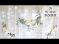 How to Make a Wedding Background  | Wedding Backdrop