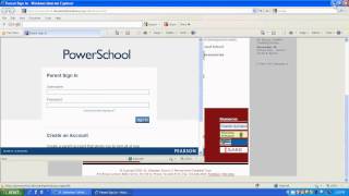 Logging into PowerSchool
