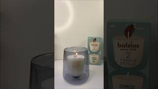 Refillable candle = less waste ♻️ cozy and sustainable Wealth