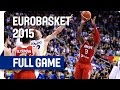 Germany v Turkey  - Group B - Full Game - Eurobasket 2015