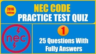 NEC Code Practice Test Quiz