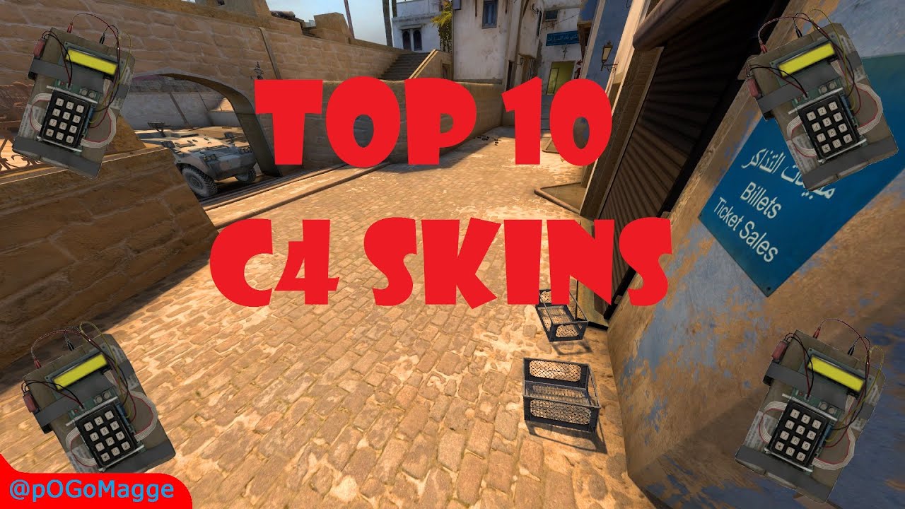 Top 10 C4 Skins (Plugin) CS:GO - YouTube