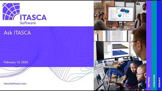 Ask ITASCA Software (February 2026)