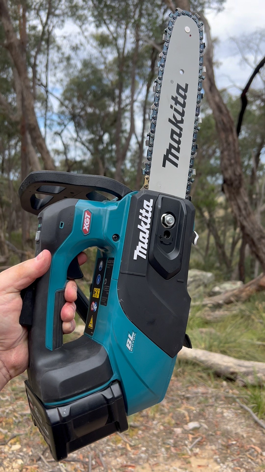 FIRST LOOK 👀 New Makita XGT 40V Max 250mm Top Handle Chainsaw