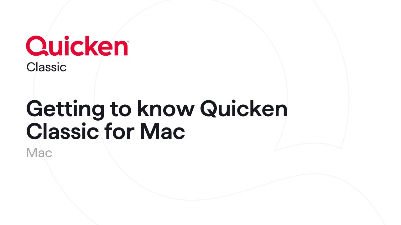 How Do I Reset Quicken For Mac?