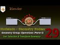 IV.I Modelado con Geometry Nodes - 29 Geometry Group: Operations (5)