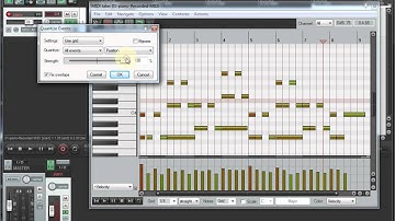 IMPMOOC - W2 - Reaper quantization