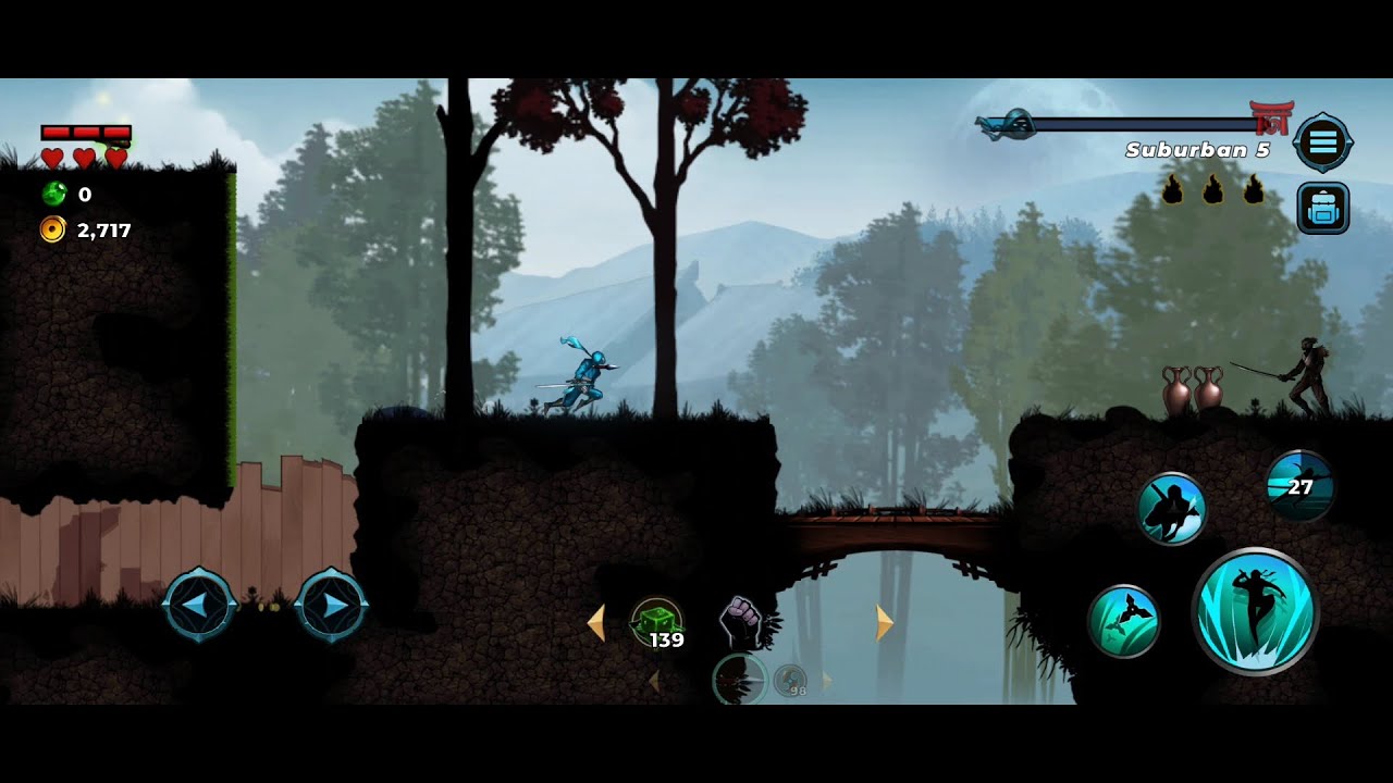 Ninja Legend: Way of Glory (by Amamob) - free offline action game for Android and iOS - gameplay.
