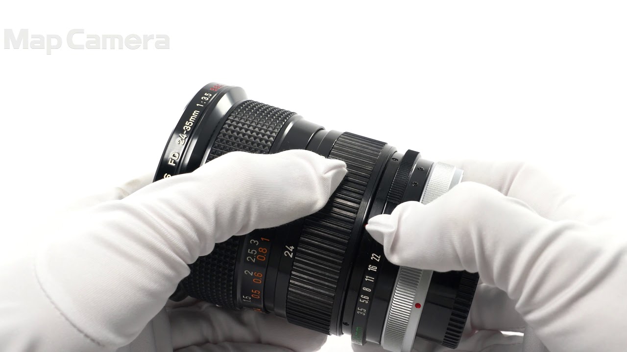 Canon (キヤノン) FD24-35mm F3.5 S.S.C.アスフェリカル 難有品 - YouTube
