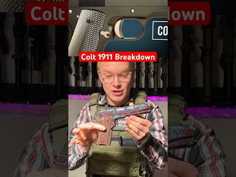 Colt 1911 INTERNAL Breakdown #gun #civtac #pistol