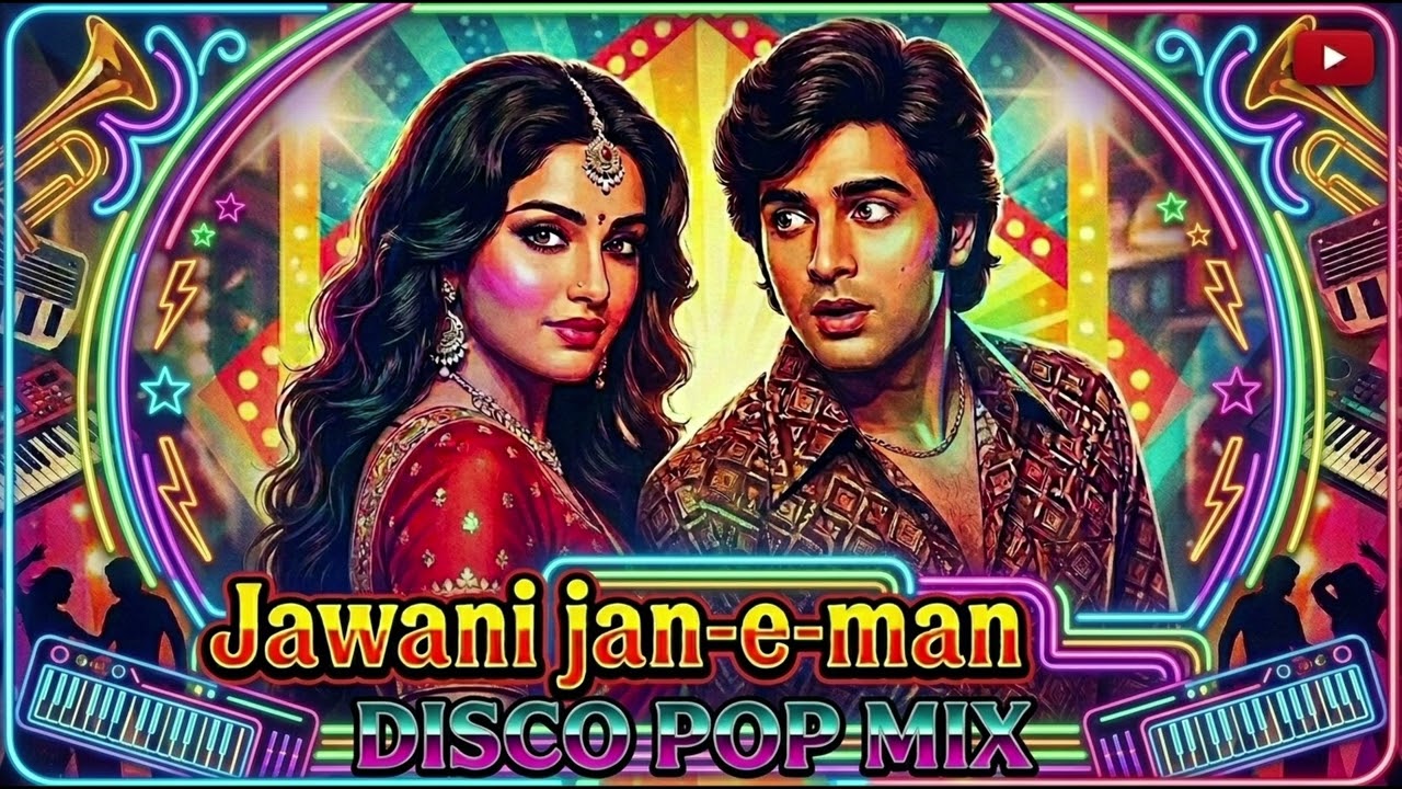 Jawani Janeman | Disco Pop Mix | AI Cover Remix | Bollywood Hits