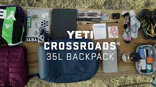 YETI Crossroads Backpack 35L, Black