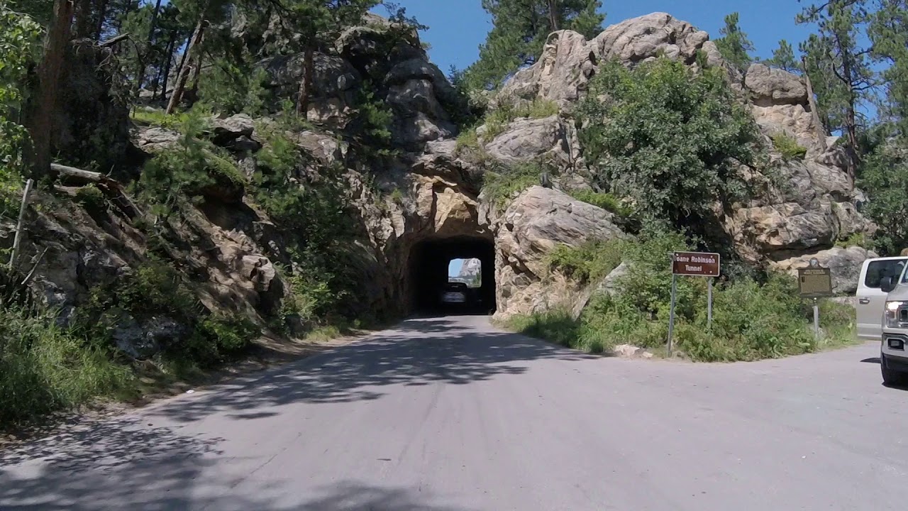 Needles Highway, Rock Bridge & Cork Screw YouTube