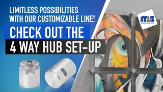 4 Way Hub Caps and Barrels Setup