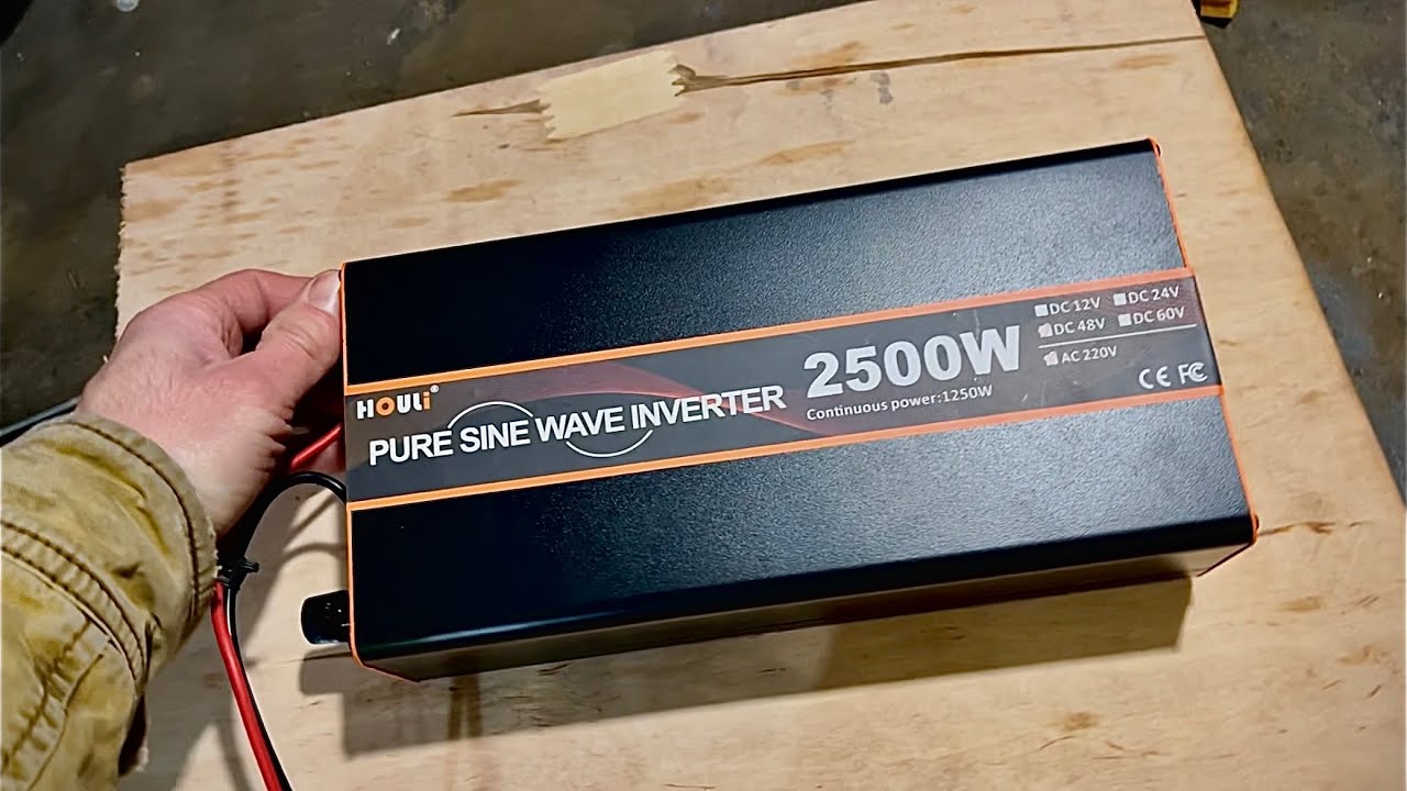Тест інвертора Houli 1250/2500