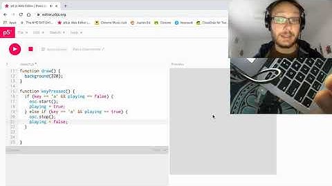 p5.js - Random Tone Generator - Part 1: Making random frequencies