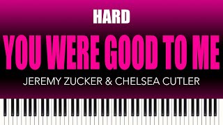 Jeremy Zucker & Chelsea Cutler – You Were Good To Me | HARD Piano Cover