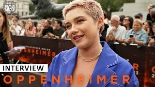 Florence Pugh - Oppenheimer Premiere Red Carpet Interview