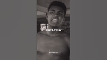Muhammad Ali "I am the GREATEST" Speech 🥊 #shorts #boxing