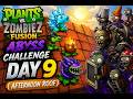 ⚠️ Roof Afternoon Gets INSANE! PvZ Fusion Abyss Challenge Day 9 🧠