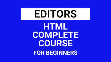 HTML Editors | HTML Complete Course for Beginners | HTML Tutorials in Urdu/Hindi [2022]