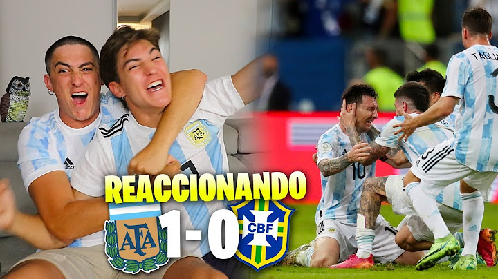 HINCHAS ESPAÑOLES REACCIONAN a la VICTORIA de ARGENTINA vs BRASIL *Final Copa América*