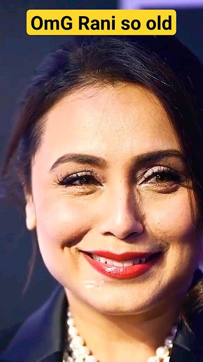 Rani Mukarjee getting old. #ranimukherjee #raniactress #bollywood #entertainment #reels #shortsviral