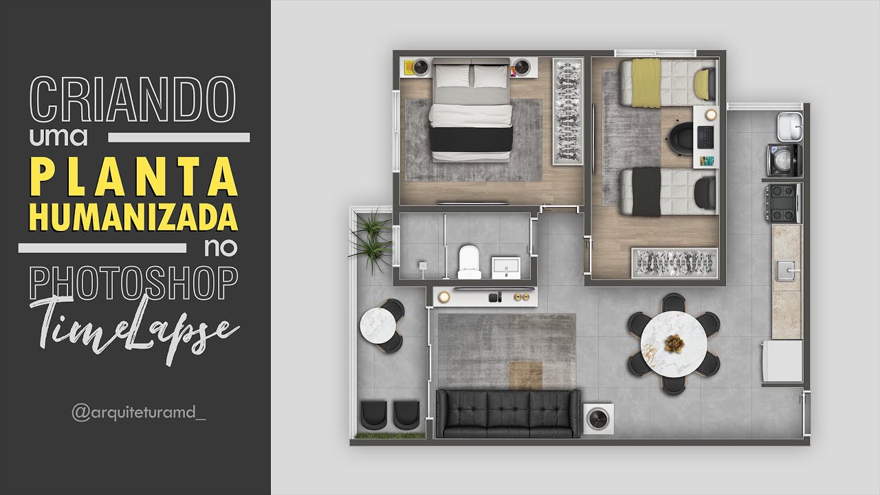 Planta humanizada photoshop - TimeLapse - YouTube