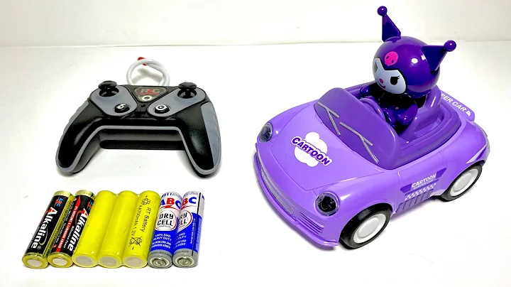 Unboxing Remote Control Bump Bump Car With Spray 1:20 Scale - R/C Kuromi Car Cute Vehicle