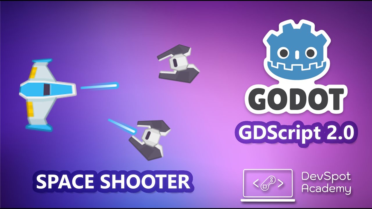 Space Shooter 2D - Godot 4 + GDScript 2.0 | Aula 1 - YouTube