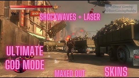 Prototype 2 all abilities unlocked + god mode + skins +anti gravity