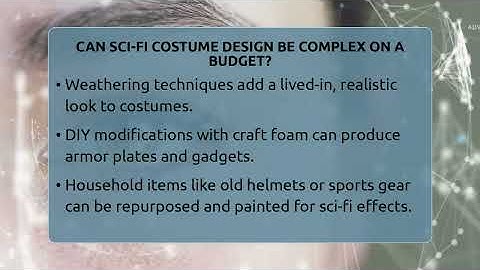 Can Sci-fi Costume Design Be Complex On A Budget? - The SciFi Reel
