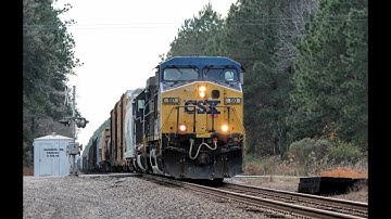 CSX Q400 & Q465 at Sanders Road [HD]