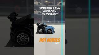 Hot Wheels Tooned Neela’s 2004 Mazda RX8! (Fast And Furious Tokyo Drift) #hotwheels #shorts #mazda