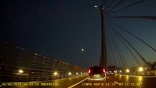 Heading Southbound on Queensferry Crossing First Day