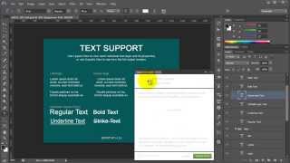 Export Kit PSD: Text Tool Support News