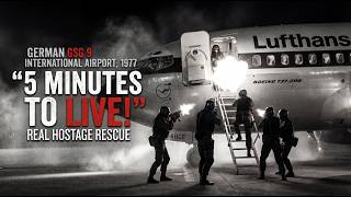 Special Forces Storm Hijacked Lufthansa Flight 181  Real Hostage Rescue
