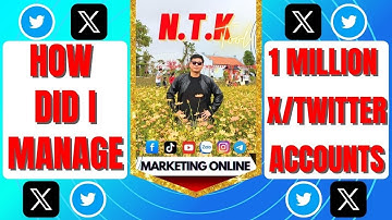 Auto Manage Multiple X Accounts (Twitter) Easiest Way 2025 | Build Twitter (X) Bot Army