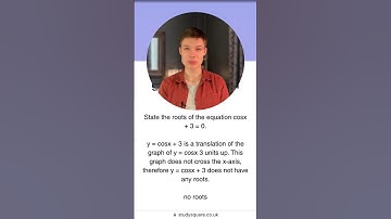 Transformations of trigonometric graphs for #Alevel #Maths © StudySquare Ltd