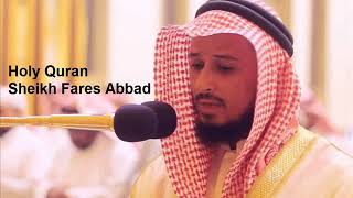 Holy Quran   Surah 108   Al Kauthar   Sheikh Fares Abbad