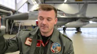 Danish F 16 Controlled Ejection