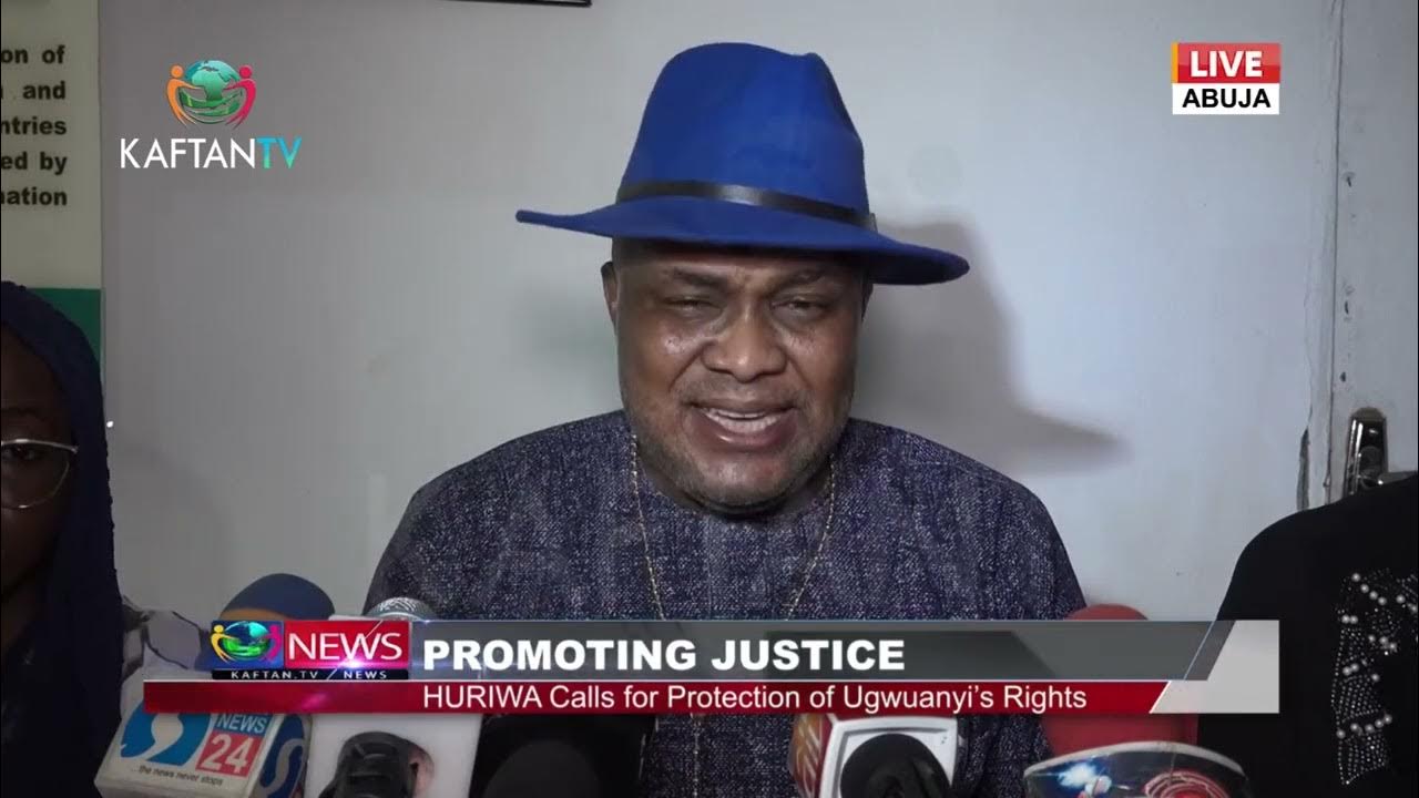PROMOTING JUSTICE: HURIWA Calls for Protection of Ugwuanyi’s Rights