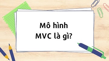 TÌm hiểu về mô hình MVC