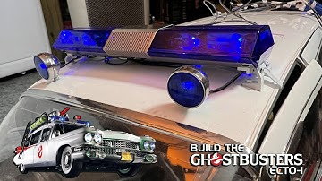 Build the Ghostbusters Ecto-1 - Part 127,128,129 and 130 - Finishing the Gurney and Light Bars