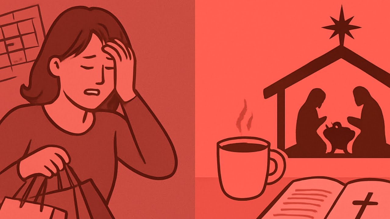 How to Replace Christmas Stress with His Presence