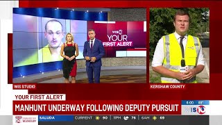 Kershaw County deputies ID man wanted in manhunt