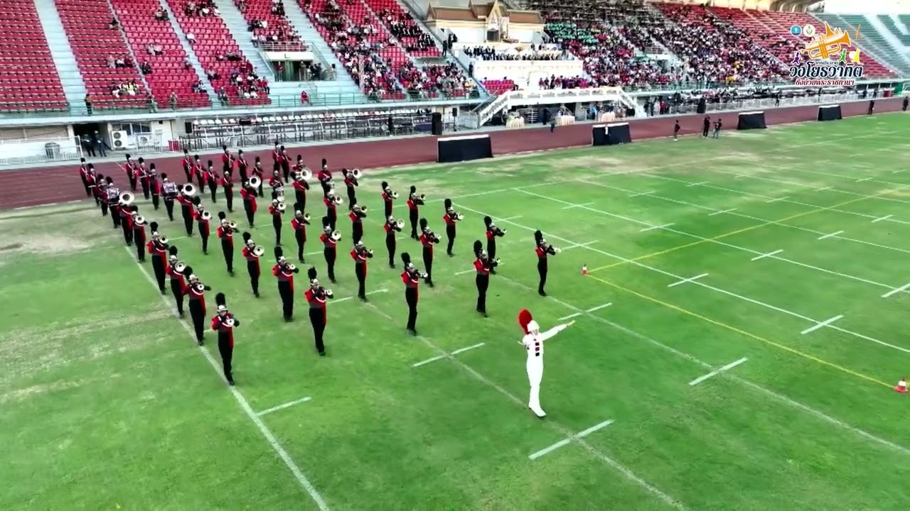 วงที่ 5 วงโยธวาทิต N.C.W. Marchingband การประกวดวงโยธวาทิตชิงถ้วยพระราชทานฯ ประจำปี 2566