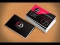 Professional Business Card Design Tutorial in Adobe Illustrator